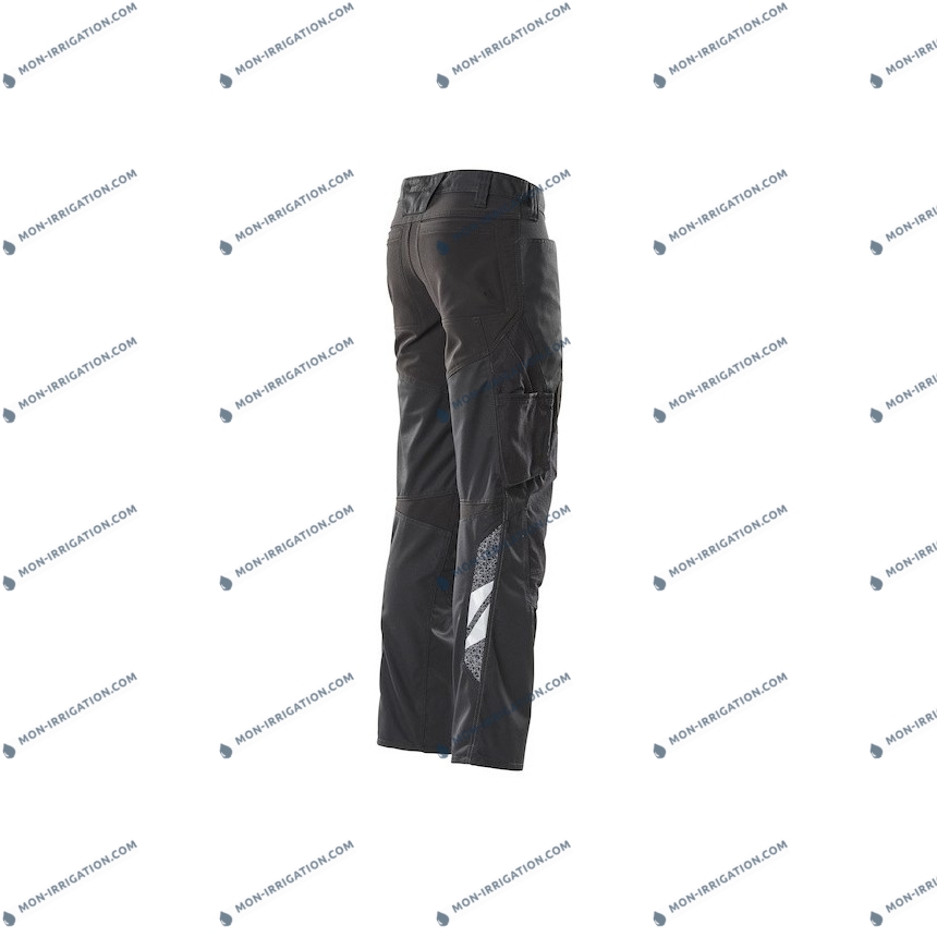 Pantalon grand froid de travail mixte homme - femme ACCELERATE noire