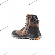 Chaussures de sécurité hautes mixte  homme - femme STEP RIDGE marron S3