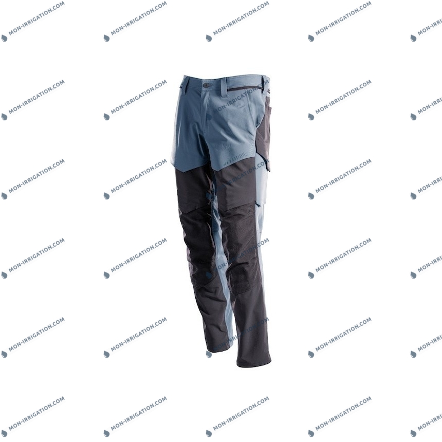 Pantalon de travail homme CUSTOMIZED bleu gris / marine EJ82
