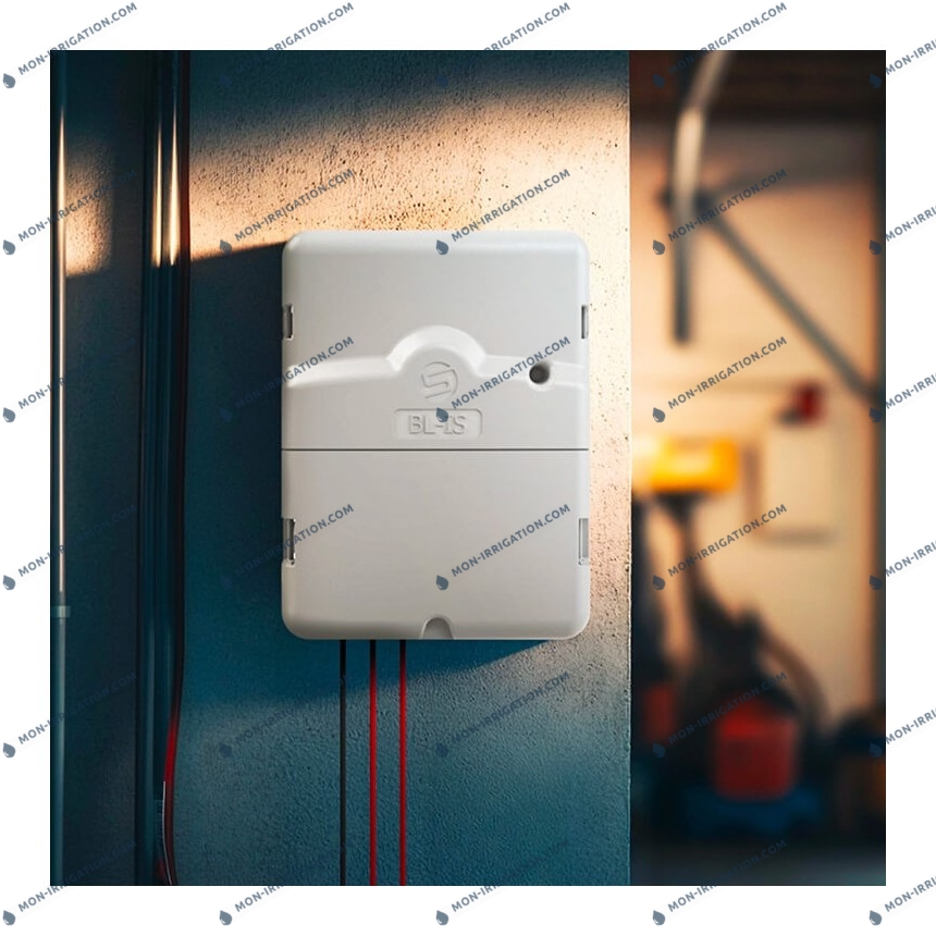 Programmateur d'arrosage BL-IS sur un mur