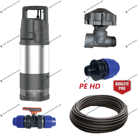 Photo du pack pour l'installation de la pompe LKS