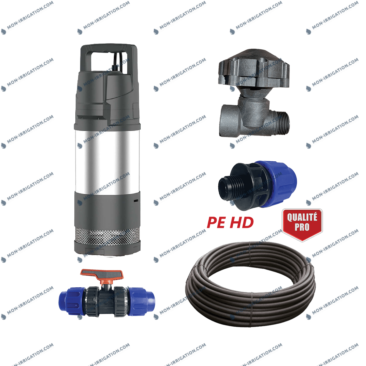 Photo du pack pour l'installation de la pompe LKS