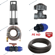 Photo du pack pour l'installation de la pompe LKS-SE-1