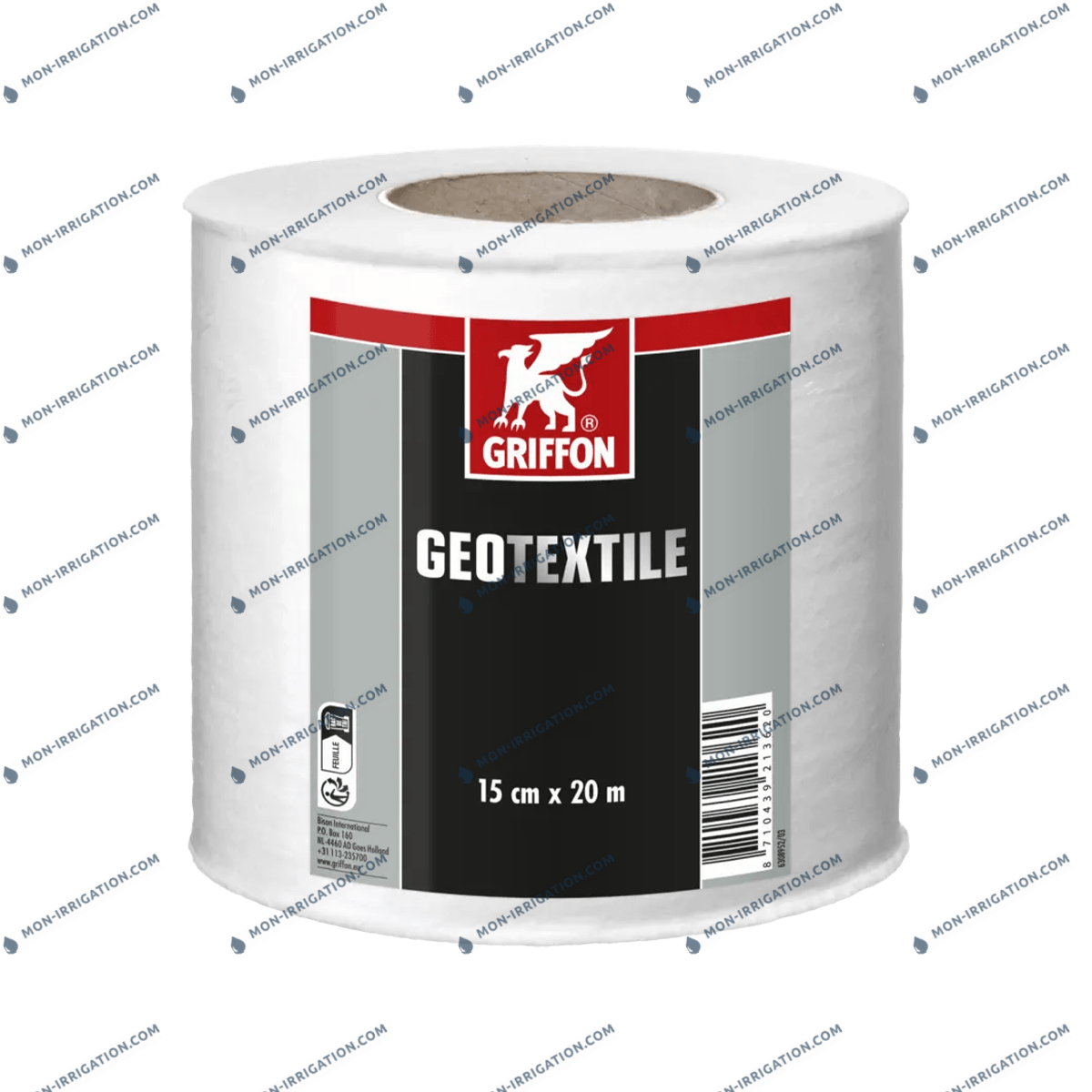 Bande étanchéité HBS-200 géotextile - 20 m x 0,15 m