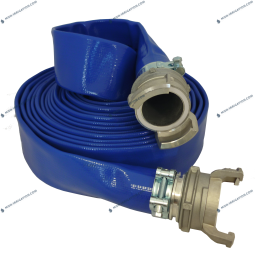 Tuyau PLAT 10 bar D50 avec raccords symétrique DN51