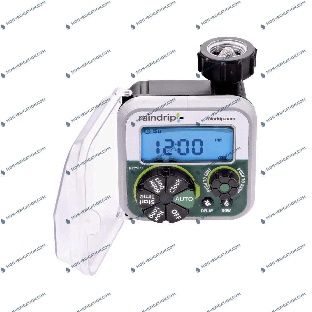 Programmateur d'arrosage robinet DIGITAL TIMER vue de face