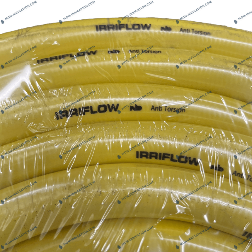 Tuyaux arrosage IRRIFLOW tressé 5 couches D19