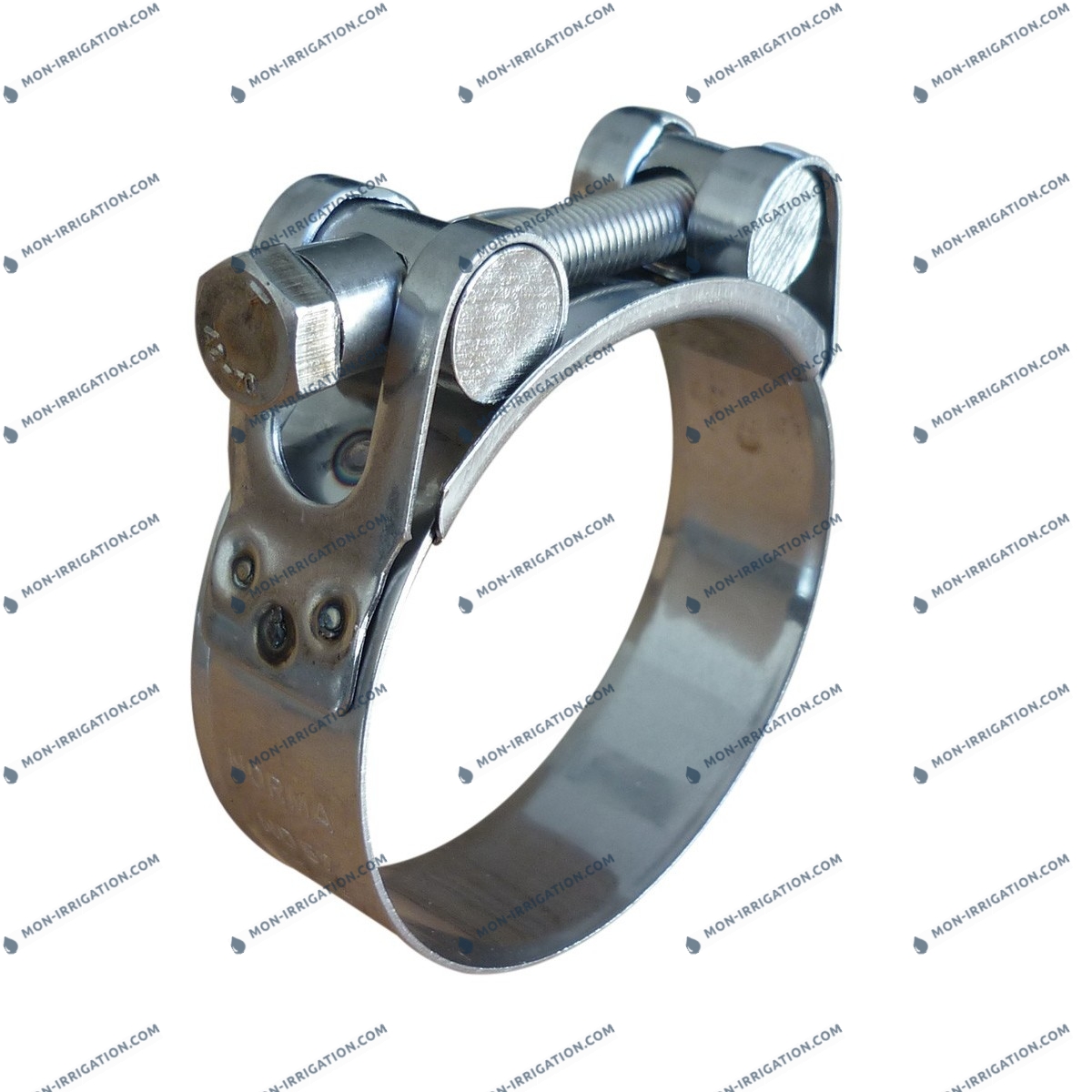 Collier a tourillons en acier inoxidable NORMA