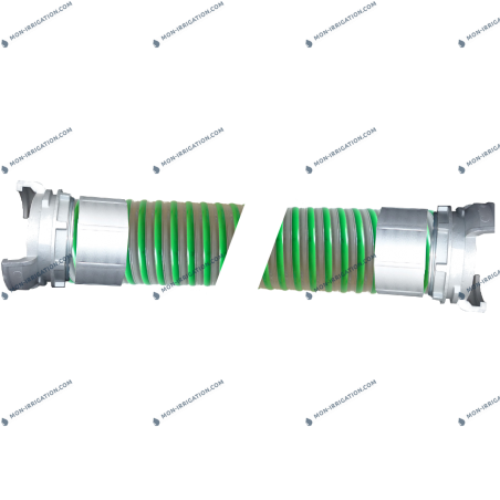 Tuyau ARIZONA diametre 80 mm avec raccords Guillemin sertis