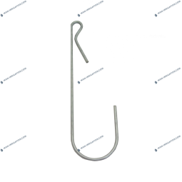 Crochet de suspension pour tube PVC / 100 pièces