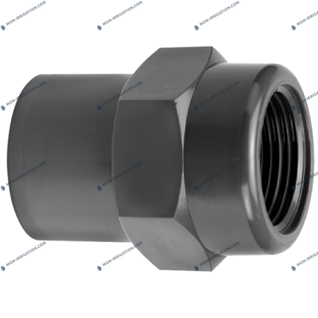 Embout PVC femelle a coller / male filete