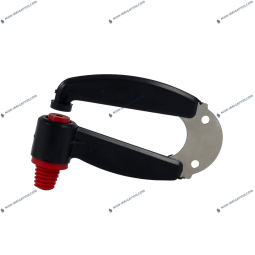 Diffuseur BARS à lame inox buse rouge - 400 L/h - Diamètre 3m20