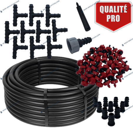 Kit Goutte a goutte autoregulant Semi Pro - 50 metres