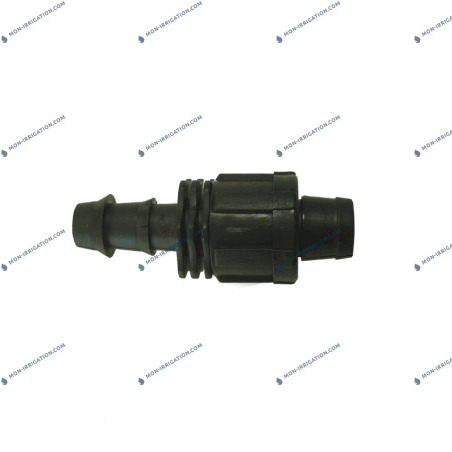 Jonction Droite / Cannelee pour Goutte a goutte Paroi Fine