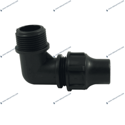 Raccord LOCK coude / fileté pour polyéthylène