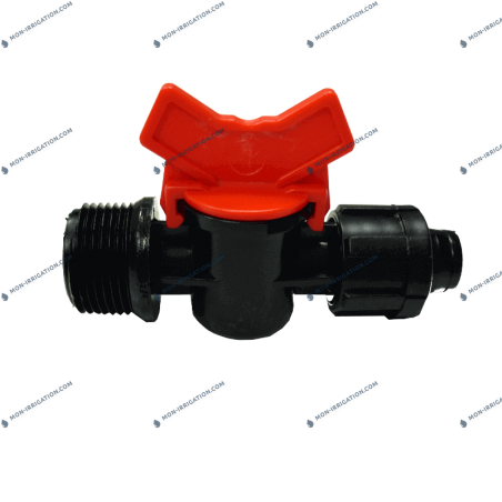Mini vanne filetee / Lock pour goutte a goutte