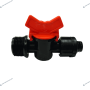 Mini vanne filetee / Lock pour goutte a goutte