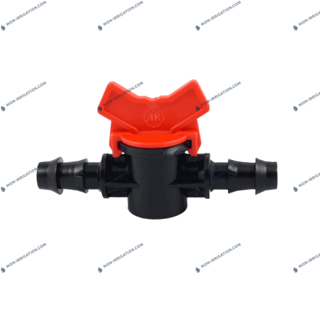 Mini vanne cannelee goutte a goutte