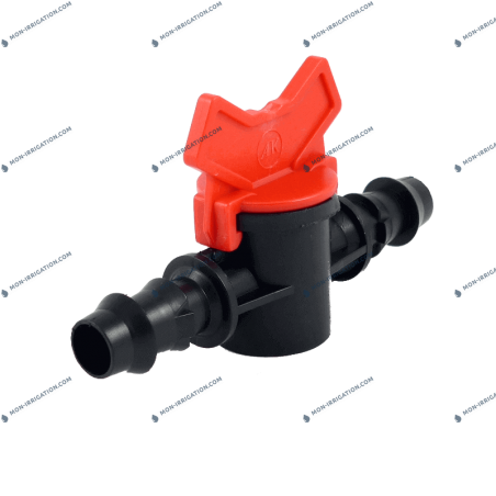 Mini vanne cannelee goutte a goutte