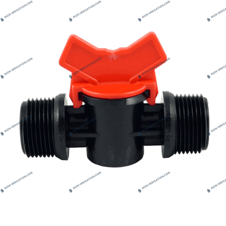 Vannette plastique filetee pour Goutte a Goutte