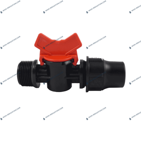 Mini vanne filetee / Lock pour goutte a goutte