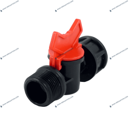 Vannette goutte a goutte filetee Taraudee male femelle 3/4&quot; de pouce