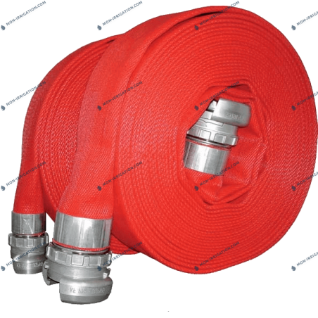 Tuyau Pompier Incendie LEGER avec raccords DSP sertis