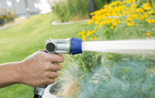 Pistolet d'arrosage en métal