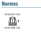 Normes Gilet réfléchissant